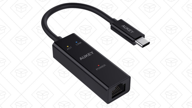 Adaptador Auker USB-C a Ethernet, $11 con el código AUKEYC13